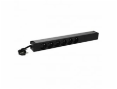 LEGRAND napájecí blok PDU 1U-19  6x230V - kabel 3m s vidlicí