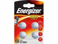 ENERGIZER SPECIALIZED BATTERIES CR2025 4 PIECES