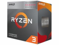 AMD Ryzen 3 4300G / Ryzen / AM4 / 4C/8T / max. 4,0GHz / 6MB / 65W TDP / BOX s chladičem