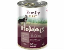 FAMILY FIRST Adult Lamb with brambory - Wet dog food - 400 g