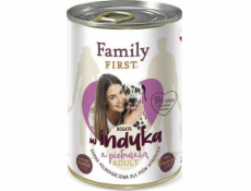 FAMILY FIRST Adult Beef with mrkva - Wet dog food - 400 g