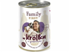 FAMILY FIRST Adult Beef with mrkva - Wet dog food - 200 g