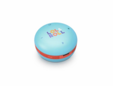 Energy Sistem Lol&Roll Pop Kids Speaker Blue, Přenosný Bluetooth repráček s výkonem 5 W a funkcí omezení výkonu