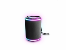 Energy Sistem Urban Box Black Supernova, voděodolný Bluetooth 5.1 repráček, 16 W, pestrá nabídka RGB světelných efektů