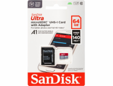 SanDisk Ultra microSDXC A1  64GB 120MB/s Adapt.SDSQUAB-064G-GN6MA