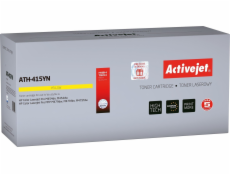 Activejet ATH-415YN toner for HP printer; Replacement HP 415A W2032A; Supreme; 2100 pages; Yellow  with chip