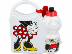 Mickey Mouse Minnie Mouse - Zestaw lunchbox aj bidón 400 ml