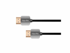 Kabel Kruger&Matz HDMI - HDMI 1.8m czarny (KM0329)