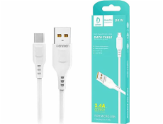 DENMEN D01T USB kábel USB - Micro 2 4A 1M White