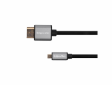 Kabel Kruger&Matz HDMI Micro - HDMI 1.8m czarny (KM1238)