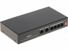 Dahua PFS3006-4ET-36, 6portový Fast Ethernet Switch se 4portovým PoE