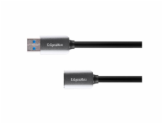 Kabel USB Kruger&Matz USB-A - USB-A 1 m Czarny (KM0336)