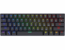 SAVIO Mechanical Keyboard BLACKOUT Blue (Outemu Blue) black