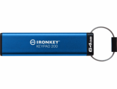 Kingston IronKey Keypad 200 64 GB, USB-Stick IKKP200/64GB