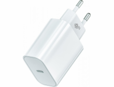 Ładowarka sieciowa USB C 20W biała