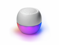 Boompods Tide Round  Speaker Soundflare White