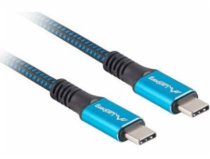 Lanberg CA-CMCM-45CU-0012-BK USB cable 0.12 m USB4 Gen 2x2 USB C Black Blue