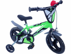 Dětské jízdní kolo Dino Bikes 412UL zelené 12  chlapecké