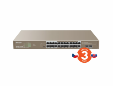 Tenda TEG1126P-24-410W PoE AT Gigabit Switch 410W