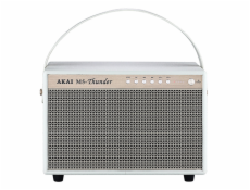 Reproduktor AKAI, M5-THUNDER, přenosné, Bluetooth, 18 W, bílá