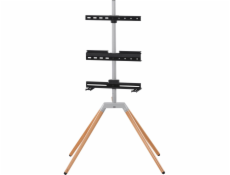 One for All Quadpod TV Stand 70 360 Grad drehbar, light  WM 7476