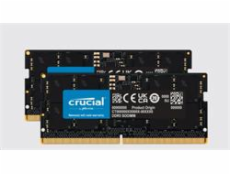 Crucial DDR5 32GB (2x16GB) SODIMM 5600MHz CL46 (16Gbit)