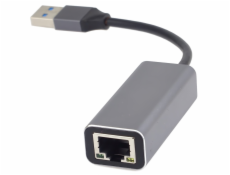 PremiumCord adaptér USB3.0 -> LAN RJ45 ETHERNET 10/100/1000 MBIT Aluminium