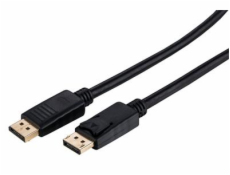 Kabel C-TECH DisplayPort 1.2, 4K@60Hz, M/M, 5m