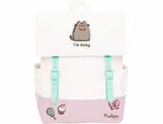 Pusheen Plecak szkolny Rose Collection biały