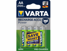 10x4 Varta Rechargeable Accu NiMh 2100 mAh Mignon VPE InnerB.