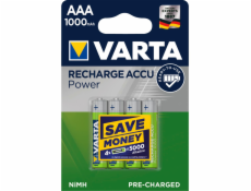 10x4 Varta Rechargeable Accu NiMh 1000 mAh Micro VPE InnerBox