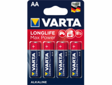 100x4 Varta Longlife Max Power Mignon AA LR 6 karton