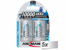 5x2 Ansmann NiMH aku 10000 Mono D 9300 mAh          5030642