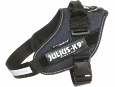 Trixie postroj Julius-K9®, 0/M-L: 58-76 cm/40 mm, denim