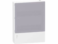 Schneider Electric Modulárna rozvodnica 2 x 12 prisadené IP40 priehľadné dvierka Mini Pragma (MIP12212T)