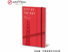 Stifflex Notatnik STIFFLEX, 13x21cm, 192 strony, San Francisco