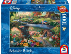 Thomas Kinkade: Painter of Light - Disney - Alice im Wunderland, Puzzle