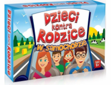 Kengura Hrá sa v aute Deti verzus rodičia