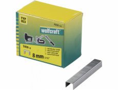 Wolfcraft Wolfcraft Široké sponky do sponkovačky výška 8 mm 5000 ks  7032100