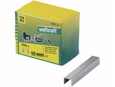 Wolfcraft Wolfcraft Široké sponky do sponkovačky výška 10 mm 4000 ks  7037100