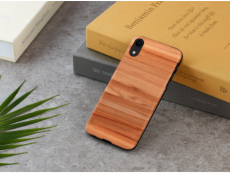 MAN&WOOD SmartPhone case iPhone XR cappuccino black