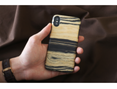 MAN&WOOD SmartPhone case iPhone X/XS white ebony black