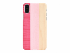 MAN&WOOD SmartPhone case iPhone X/XS pink pie white