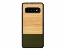 MAN&WOOD SmartPhone case Galaxy S10 bambus forest black