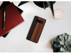 MAN&WOOD SmartPhone case Galaxy S10 Plus ebony black