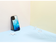 iKins case for Apple iPhone 12/12 Pre blue lake black