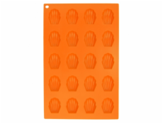 Forma na 20 ks praciniek silikón oranžová