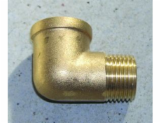 Koleno 1/2" mosadz 6510 90 MF