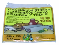 Vrecko črevo na tlačenku 550x160 mm-10 ks