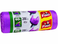 Vrece na odpadky 60 l/20 ks farebné FINO